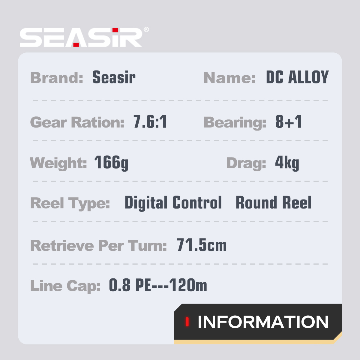 بكرة صيد SEASIR DC من سبائك ال - مراجعة Abu Garcia Reel Max وسعره