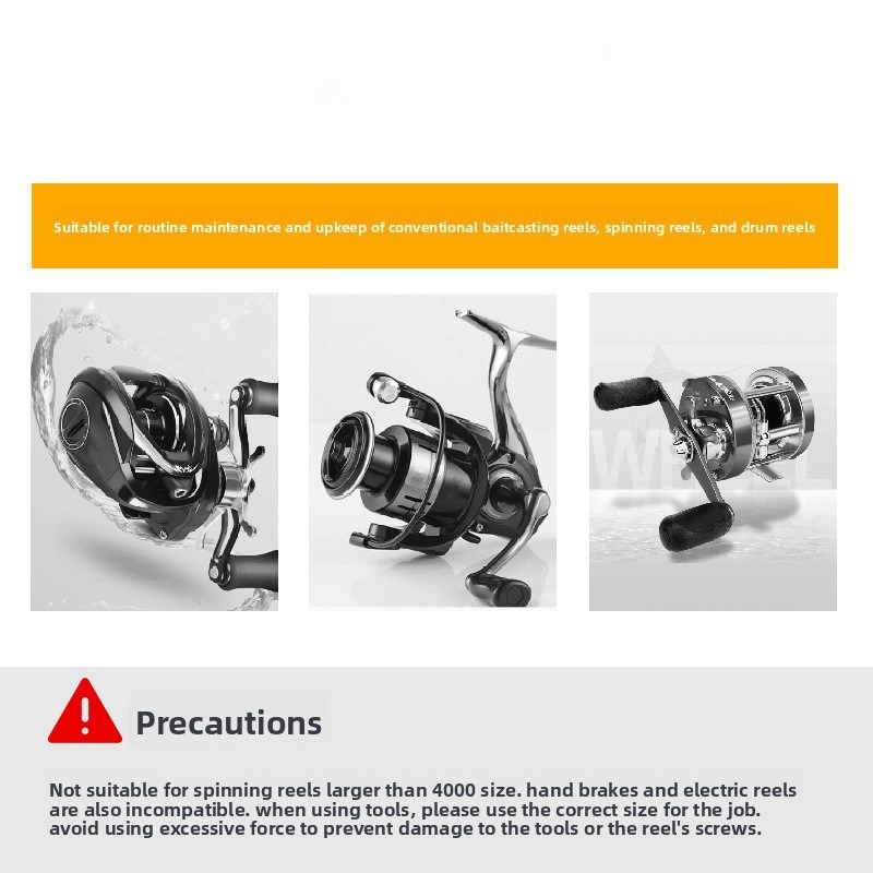 مجموعة مفاتيح صيانة بكرة الصيد - مراجعة Reel Repair Kit وسعره